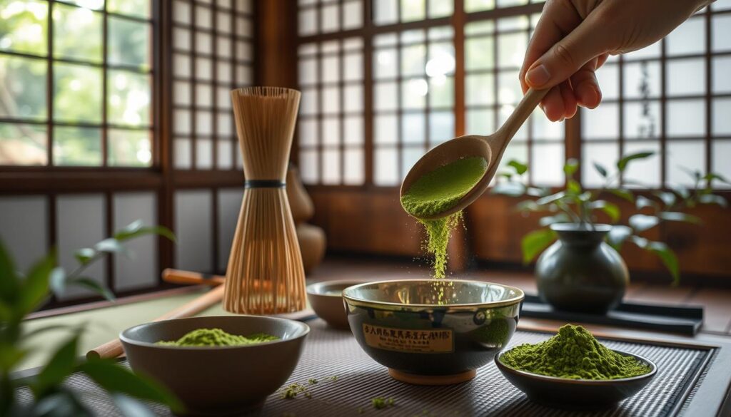 Matcha preparation